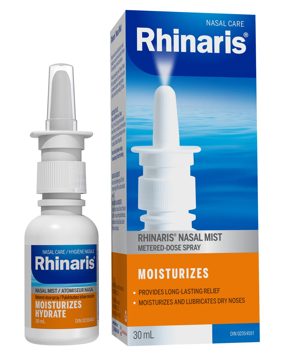 Nasal spray for dry outlet nose