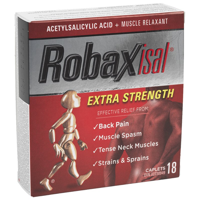 Robaxacet Pain Reliever and Muscle Relaxant Caplets - CTC Health