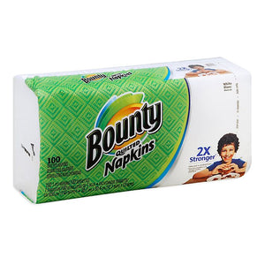 Bounty Quilted Napkins 100 Count