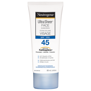 Neutrogena Ultra Sheer Face Sunscreen SPF45 88ml