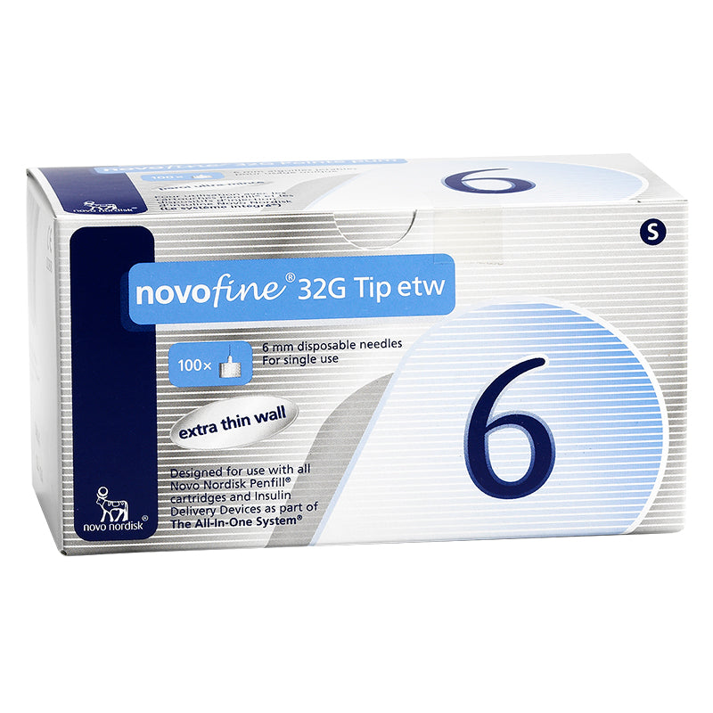 NovoFine 32G Tip etw 100 Count – Pharmacy For Life