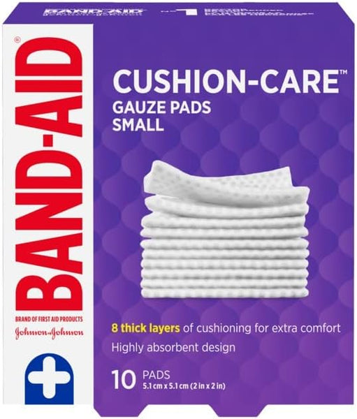 Band-Aid Small Gauze Pads 10