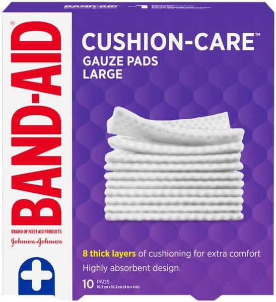 Band-Aid Small Gauze Pads 10