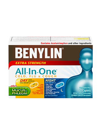 Benylin All-In-One Cold And Flu Extra Strength Day/Night