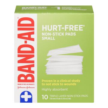 Band-Aid Non-Stick Pads 10