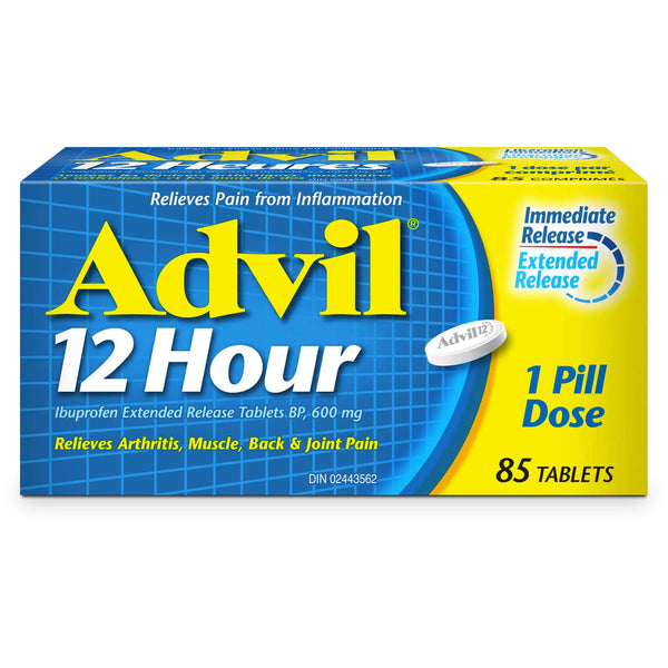 Advil 12 Hour 600mg Extended Release Tablets