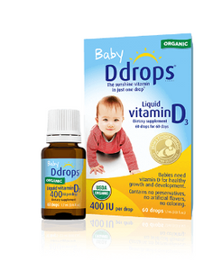Baby Ddrops Vitamin D Drops 400IU 2.5ml