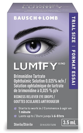LUMIFY REDNESS RELIEVER EYE DROPS 3.5 ML