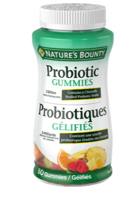 Nature's Bounty Probiotic Gummies 60 Gummies