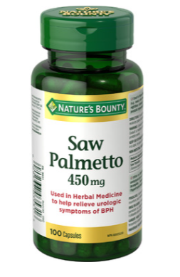 Nature's Bounty Saw Palmetto 450mg 100 Capsules