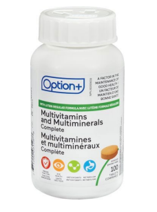 Option One Tablet Option+ Multivitamin and Minerals Complete 100 Tablets – Pharmacy For Life