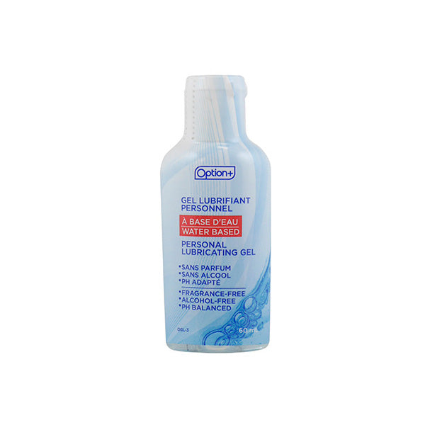 OPTION+ Water Based Lubricant Personal Gel 60ML Pharmacy For Life OPTION+ Water Based Lubricant Personal Gel 60ML Pharmacy For Life