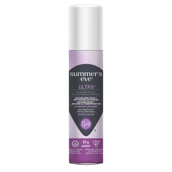 Summer's Eve Ultra Deodorant Spray 63g