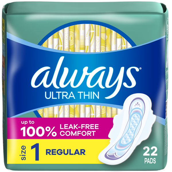 Always Ultra Thin Pads Wings