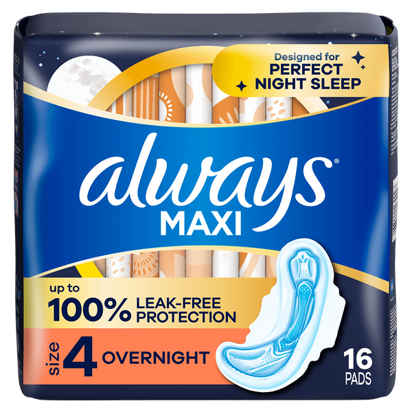 Always Maxi Pads Wings