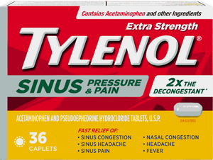 Tylenol Sinus Extra Strength 36 Daytime Tablets