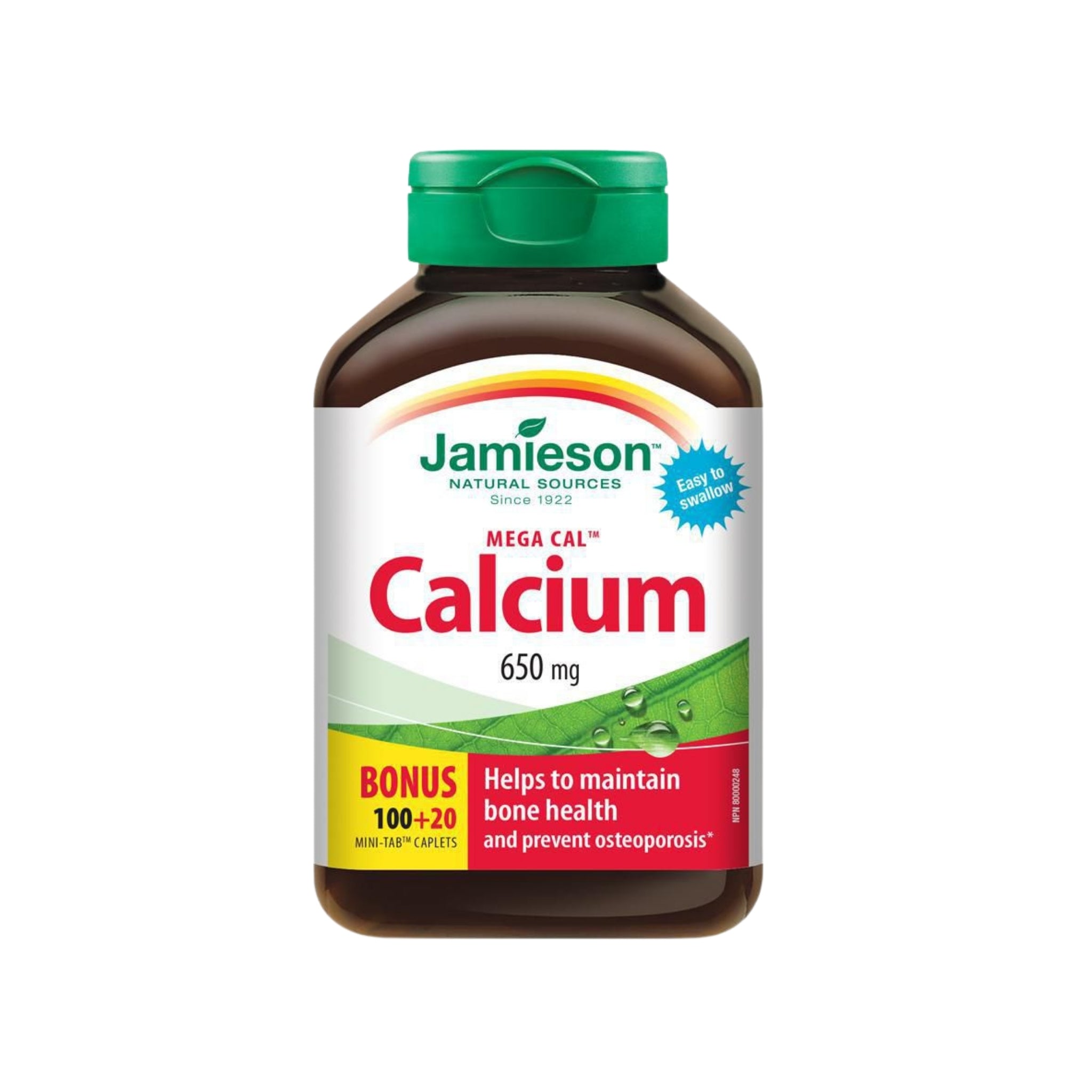 Jamieson Mega Calcium 100 caplets