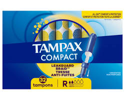Tampax Pocket Pearl Tampon Compact Unscented