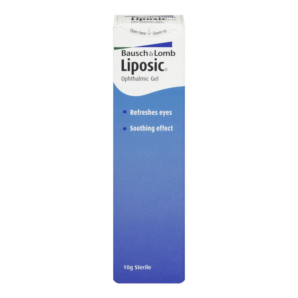 Bausch & Lomb Liposic Ophthalmic Gel 10g – Pharmacy For Life