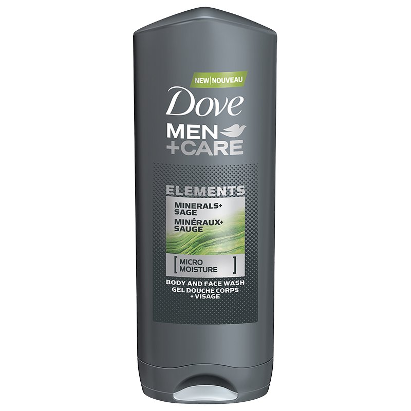 Dove Men+Care Elements Body + Face Wash 400mL