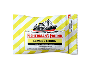 Fisherman's Friend Lemon Sucrose Free 22 Lozenges