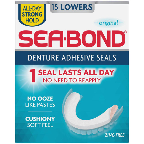 Sea-Bond Denture Adhesive Seals