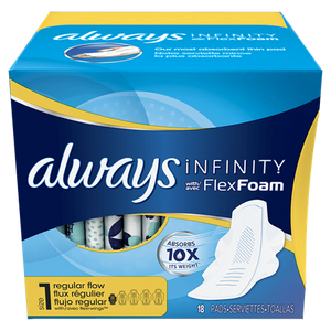 Always Infinity with FlexFoam Pads