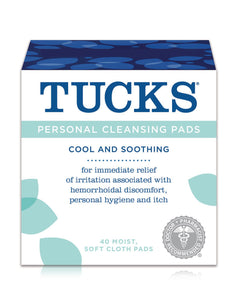 Tucks Personal Cleansing Pads 40 Pads