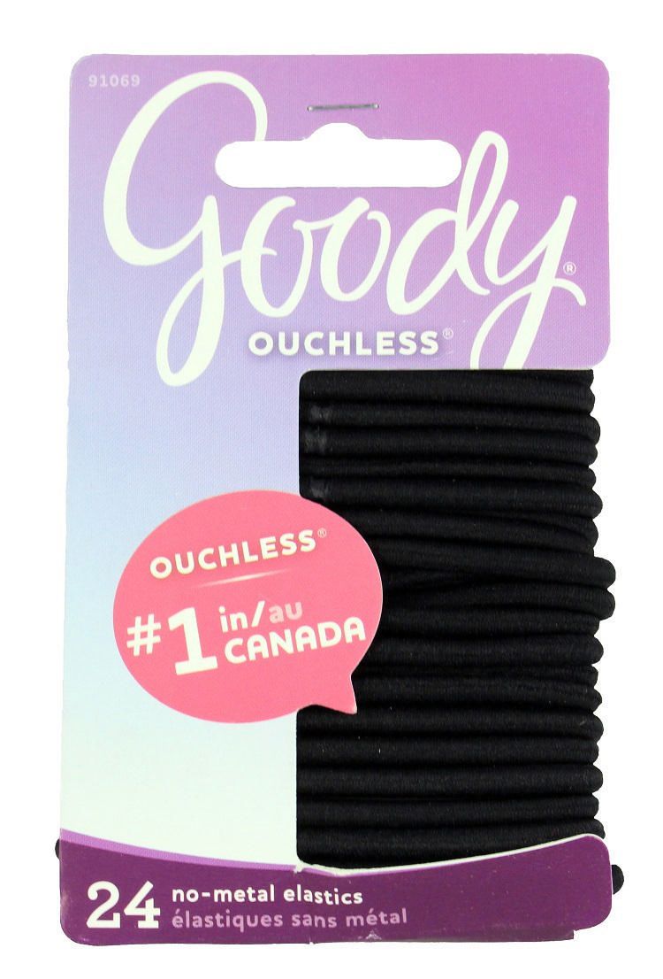 Goody Ouchless No-Metal Elastics 24