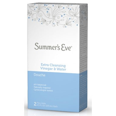 Summer's Eve Extra Cleansing Vinegar & Water Douche 2x133mL