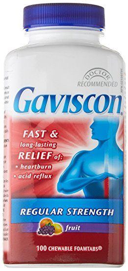 Gaviscon Regular Strength 100 Tablets