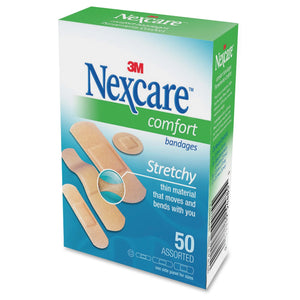 Nexcare Bandages Comfort 50 Assorted