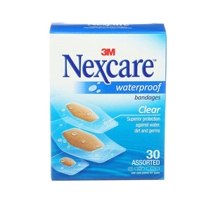 Nexcare Bandages Waterproof 30 Assorted