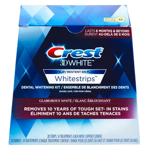 Crest 3DWhite Whitestrips Glamorous White 28 Strips (14 Treatments)
