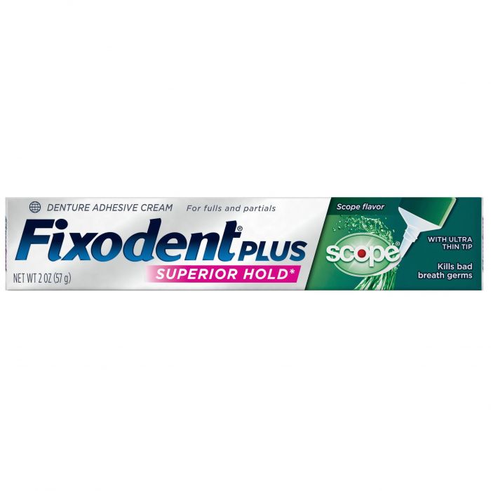 Fixodent Plus Superior Hold with Scope 57g