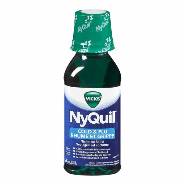 NyQuil Cold & Flu Nighttime Relief Liquid