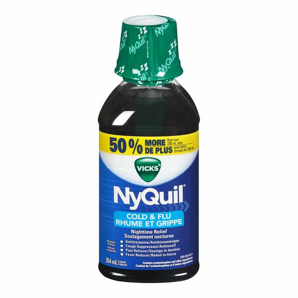 NyQuil Cold & Flu Nighttime Relief Liquid