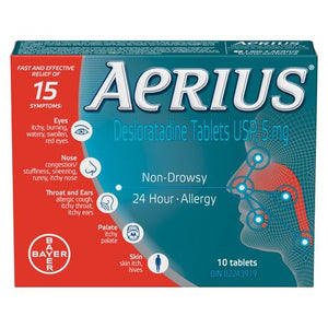 Aerius 24 Hour Allergy Relief Tablets