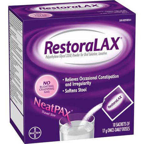 RestoraLAX Laxative Sachets 10