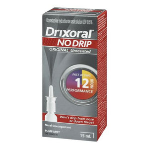 Drixoral No Drip Original Unscented 15mL