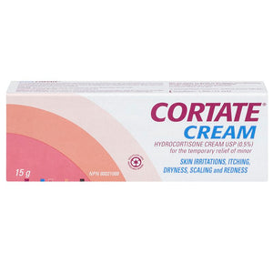 Cortate Cream Hydrocortisone Cream 0.5% 15g