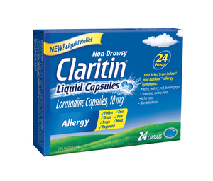 Claritin Allergy Liquid Capsules 24 Capsules