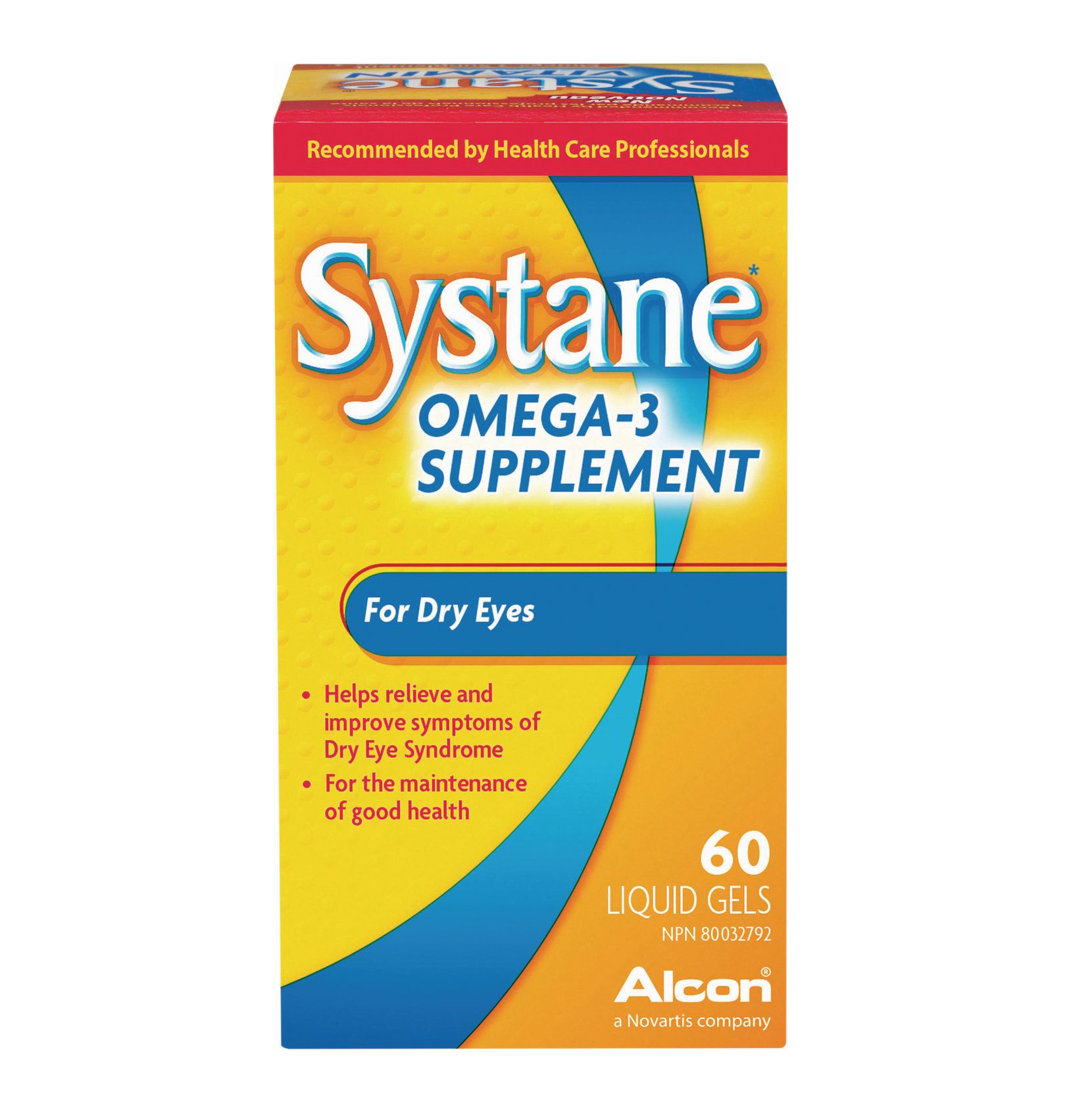 Systane Omega-3 Supplement 60 Liquid Gels