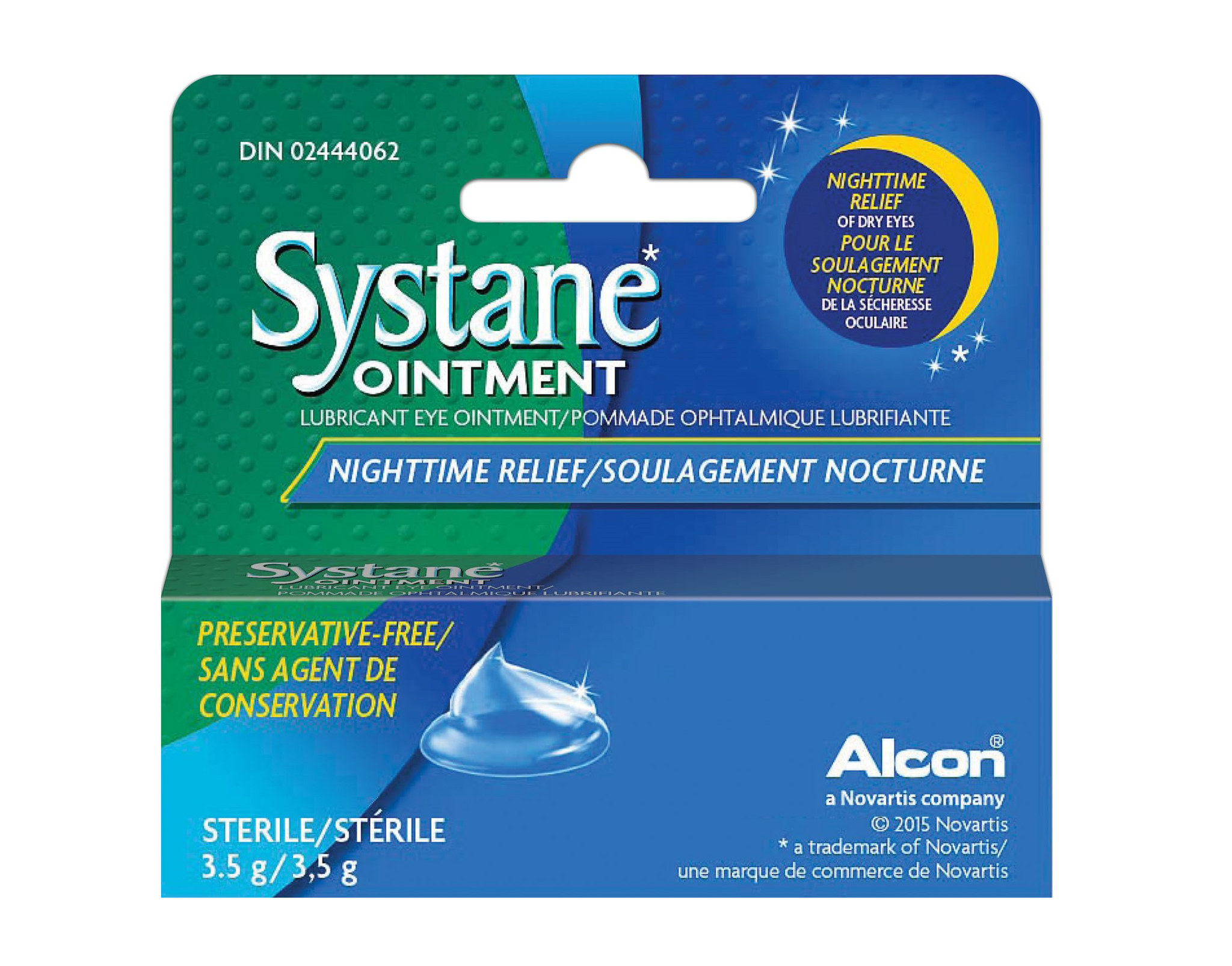 Systane Lubricant Eye Ointment Nighttime Relief 3.5g