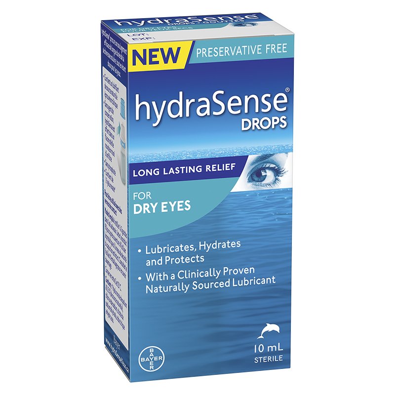 HydraSense Drops for Dry Eyes 10mL