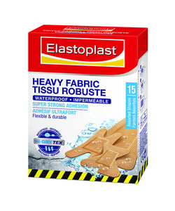 Elastoplast Waterproof Heavy Fabric Assorted Shapes 15