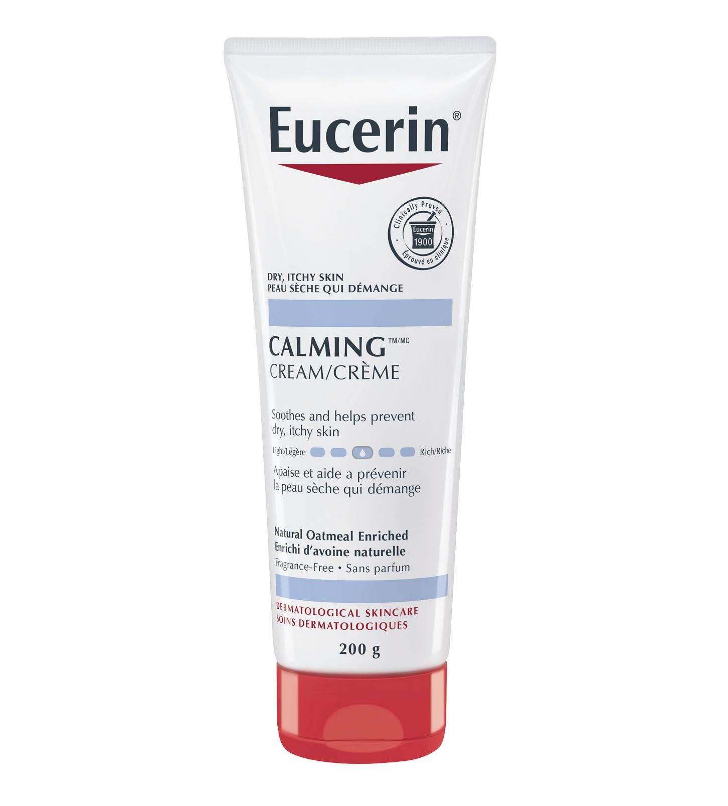 Eucerin Calming Cream For Dry & Itchy Skin 200g