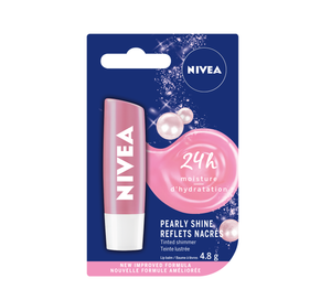 Nivea Pearly Shine Caring Lip Balm 4.8g
