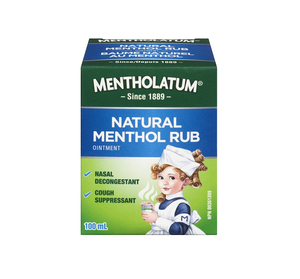 Mentholatum Natural Menthol Rub 100mL