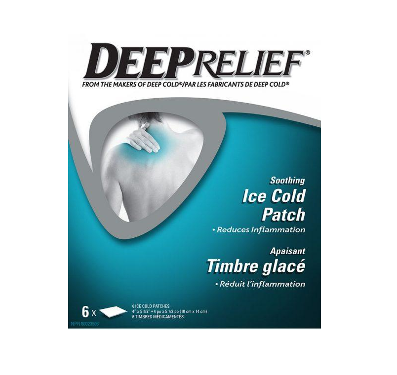 Deep Relief Soothing Ice Cold Patch 6 Patches – Pharmacy For Life